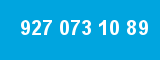 927 073 10 89 927 073 10 89